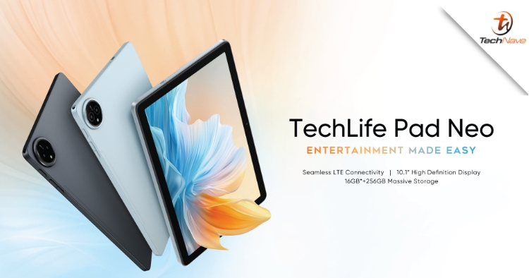 TechLife Pad Neo Malaysia release - Helio G80 SoC, LTE connectivity and 6000mAh battery at RM599