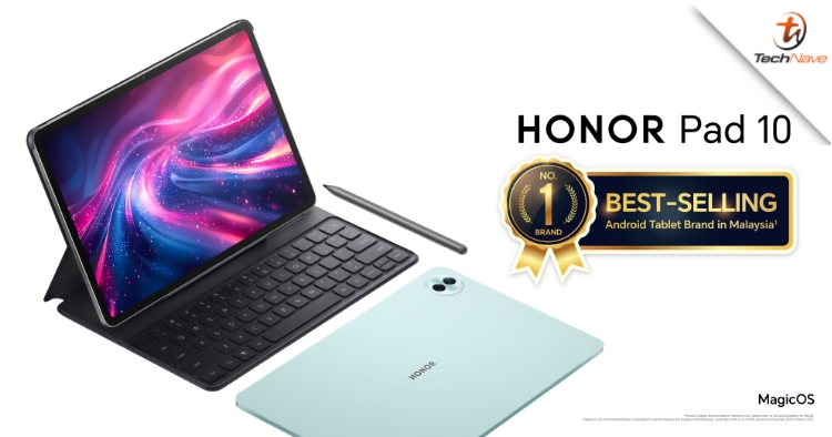 HONOR Pad 10 Malaysia release - 10,100mAh battery, SD 7 Gen 3 SoC and 12.1-inch 120Hz LCD at RM1499