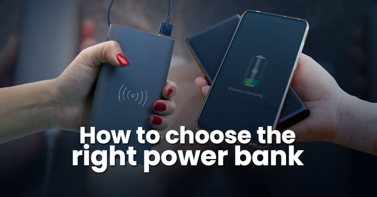 How to choose and buy the right power bank for you