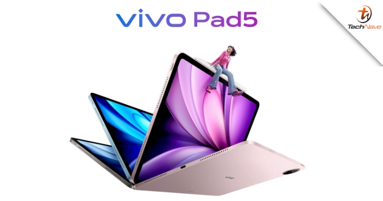 vivo Pad5 release - Dimensity 9300+ SoC, 144Hz LCD and 10,000mAh battery from ~RM1480