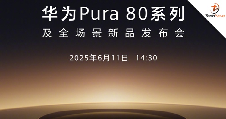 Huawei will launch the Pura 80 series on 11 June 2025