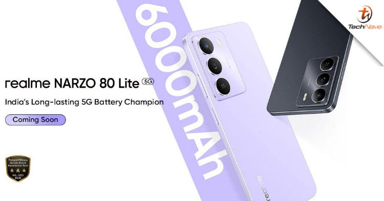 realme Narzo 80 Lite 5G is launching soon with a 6000mAh battery