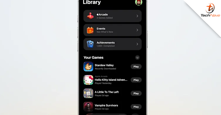 Apple launches a dedicated "Games" app for gaming on iPhone and iPad