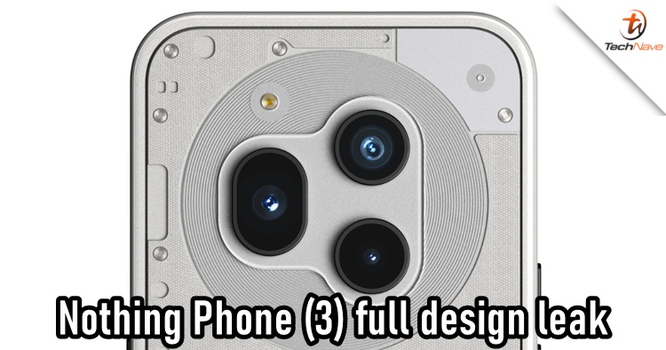 Nothing Phone (3) leak reveals full design without the Glyph Inteface
