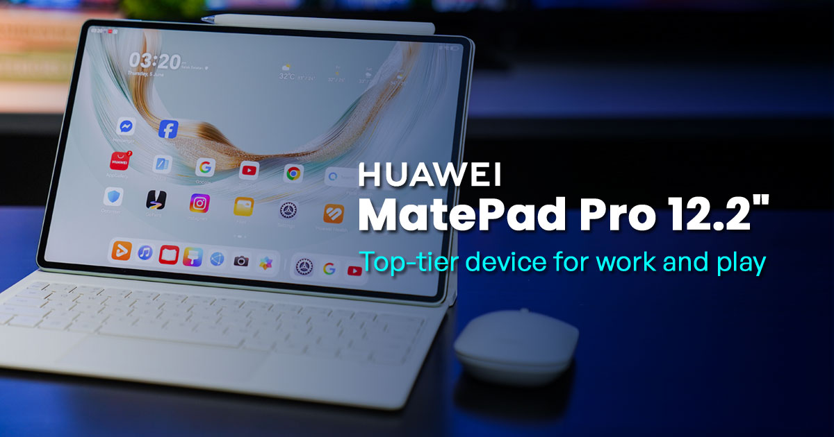 HUAWEI MatePad Pro 12.2": Ultra-Light Tablet with PC-Level Power and Creative AI Tools