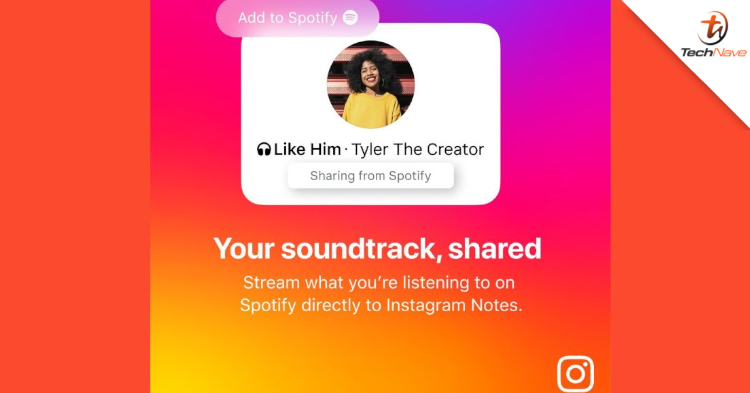 You can now share your Spotify songs on Instagram’s Notes