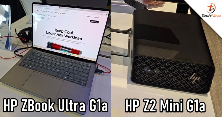 HP ZBook Ultra G1a and Z2 Mini G1a Malaysia release - up to 128GB + 96GB memory and AMD Ryzen AI Max PRO, starting price at RM5999
