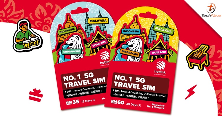 Hotlink launches new Travel SIM with unlimited 5G Internet, starting at RM35