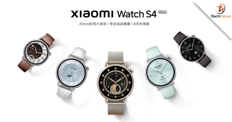 Xiaomi Watch S4 41mm release - Xring T1 SoC, and 2200 nits 1.32-inch AMOLED from ~RM589