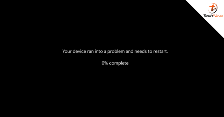 No more "Blue Screen of Death", Microsoft replaced it with a black one instead