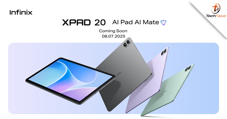 Infinix XPAD 20 is arriving in Malaysia on 8 July 2025