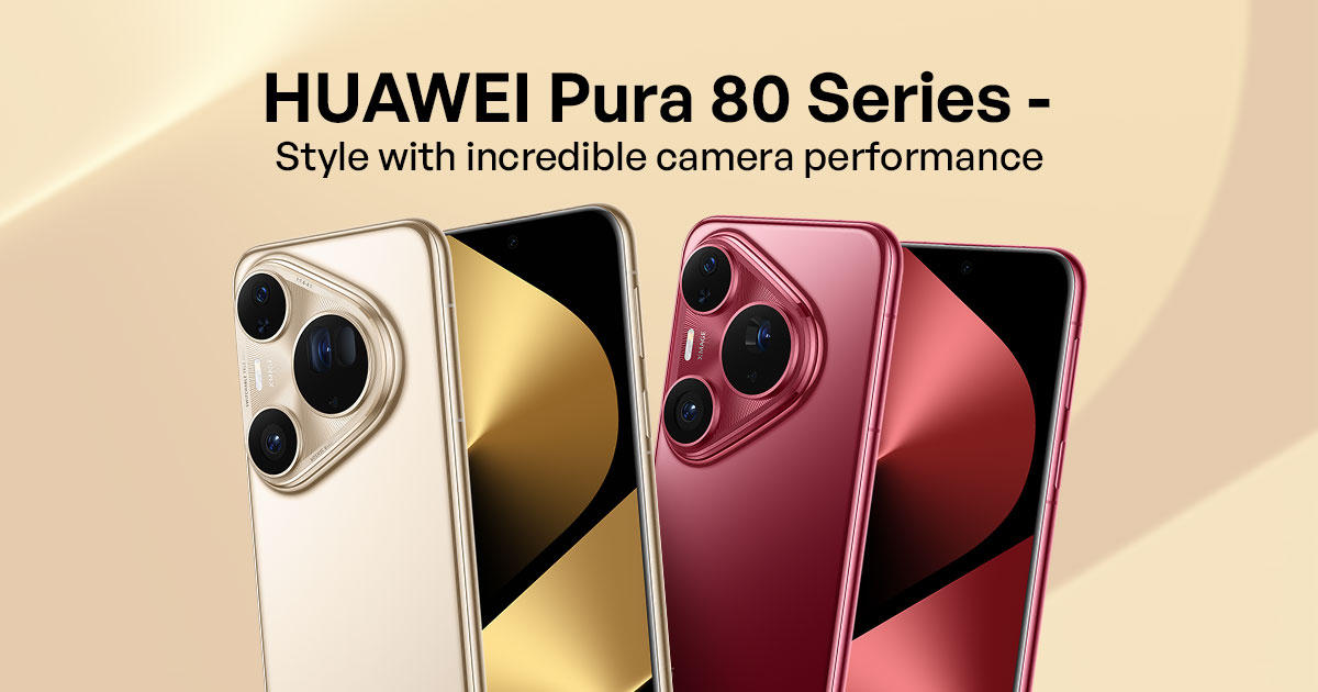 HUAWEI Pura 80 Series: Packed with stylish looks, an innovative switchable dual telephoto camera system, and handy AI enhancements