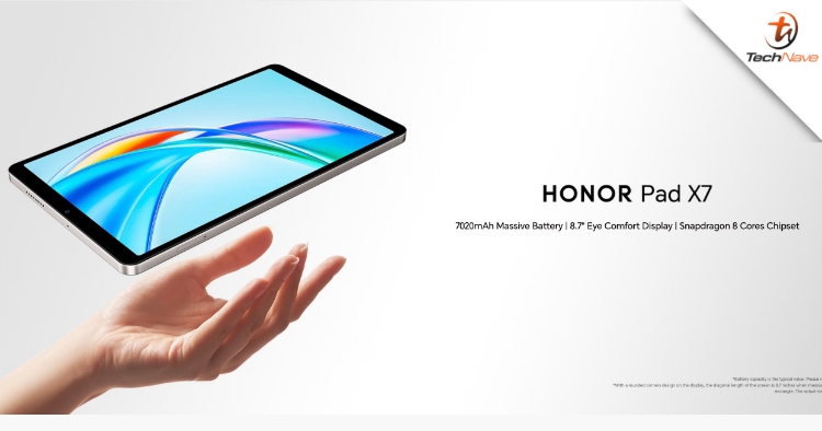 HONOR Pad X7 release - 7020mAh battery, 90Hz LCD and Snapdragon 680 SoC from ~RM505
