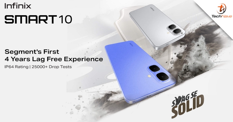 Infinix Smart 10 release - 5000mAh battery, 120Hz LCD and more at ~RM331