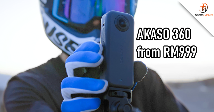 AKASO 360 Malaysia release - 5.7K 360° video recording and dual 48MP cameras, starting price at RM999