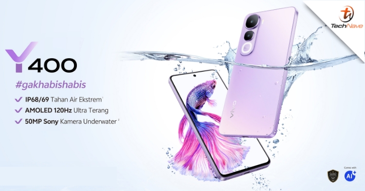 vivo Y400 release - 6000mAh battery, 120Hz AMOLED, IP68/69 rating and more