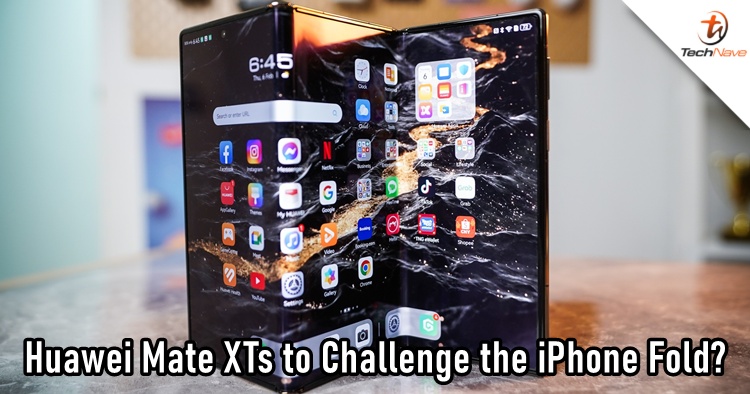 Huawei could be challenging Apple by releasing its Mate XTs on the same day