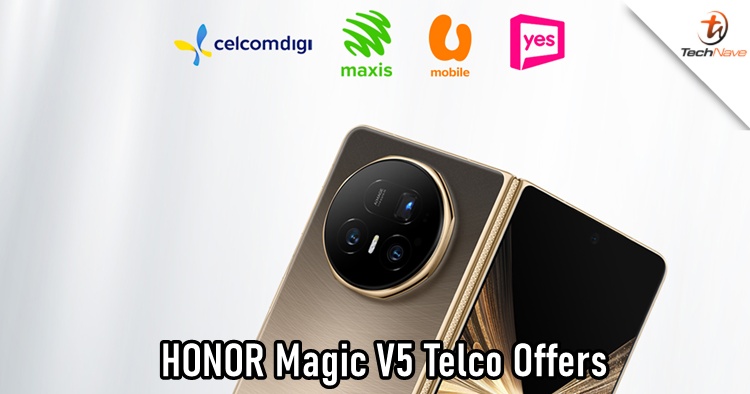 HONOR Magic V5 now available from just RM70/month with CelcomDigi, Maxis, U Mobile and Yes postpaid offers