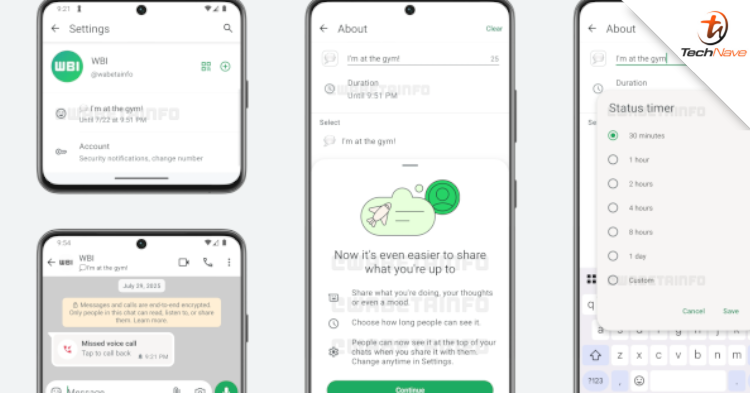 WhatsApp Beta adds "Disappearing Status Timers" in the latest Android update