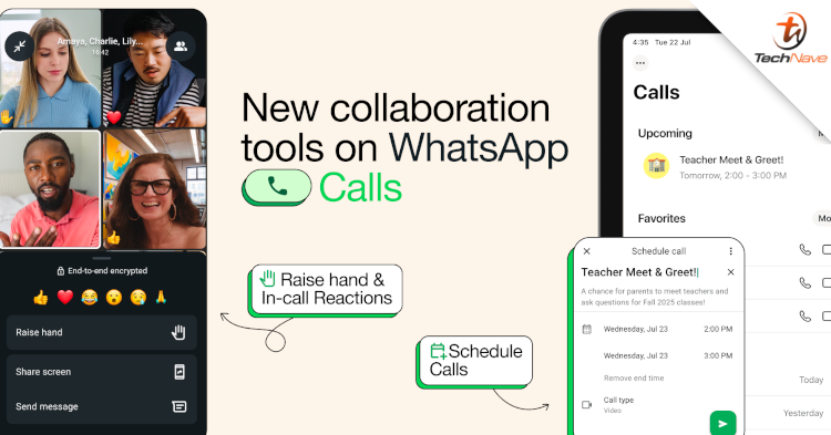 WhatsApp adds the “Schedule Call” feature to plan Group Chats in advance