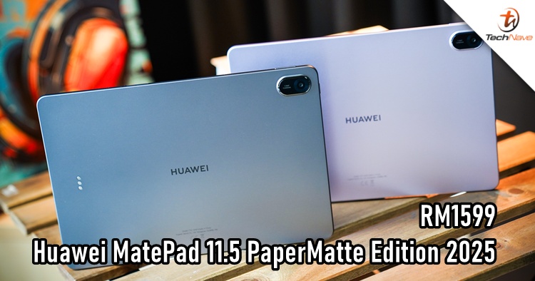 Huawei MatePad 11.5 PaperMatte Edition 2025 Malaysia pre-order - 8GB + 256GB and 10100mAh battery, priced at RM1599
