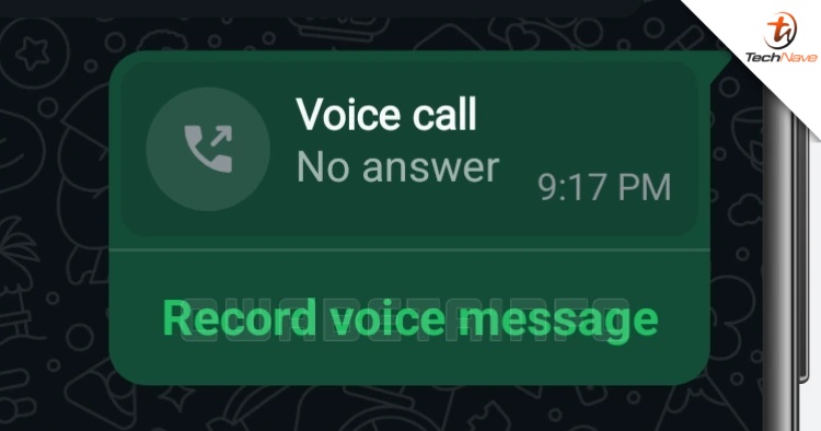WhatsApp Beta adds voicemail-style Voice Messages for missed calls