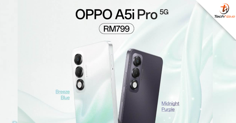 OPPO A5i Pro Malaysia release - Snapdragon 6s Gen 1, 8GB RAM, 128GB storage and more from RM799