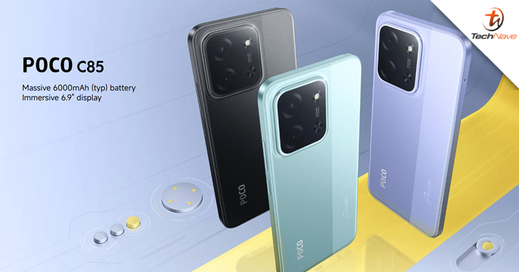POCO C85 Malaysia release - Up to 8GB + 256GB and 6000mAh battery, special early bird price at RM399