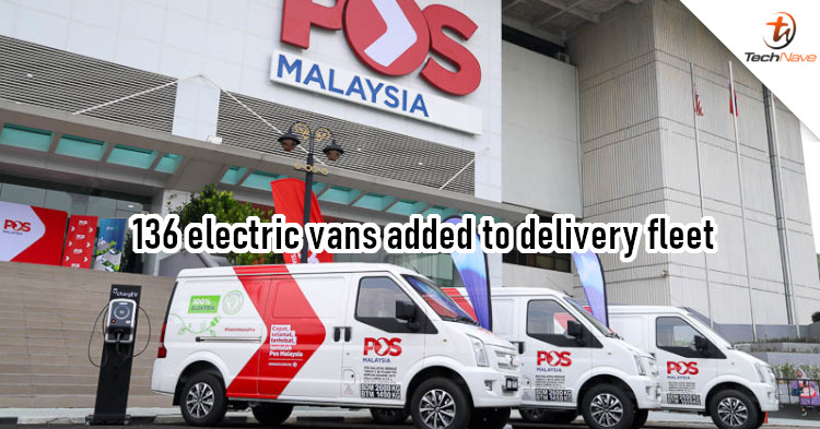 Pos Malaysia adds 136 electric vans to its delivery fleet