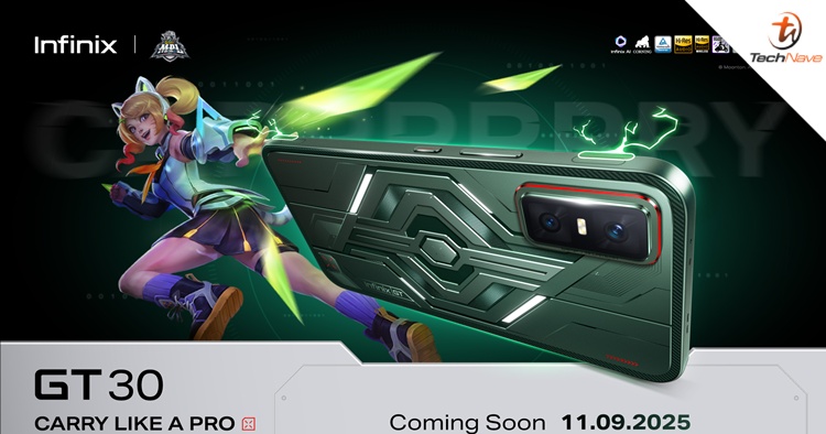 Infinix GT 30 set to launch in Malaysia on 11 September 2025