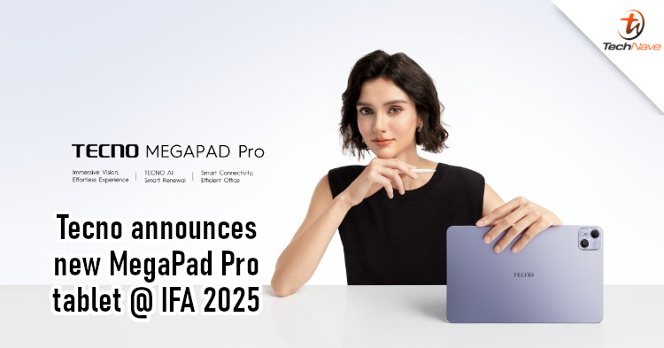 Tecno unveils MegaPad Pro, a 12-inch tablet with an AI-powered chatbot