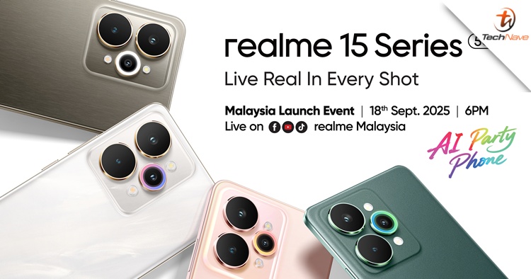 The realme 15 Series is launching in Malaysia on 18 September 2025