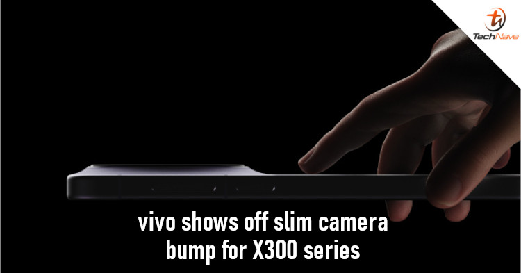 New vivo X300 series teaser shows a relatively thin camera bump