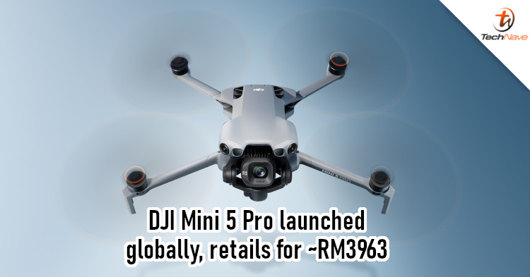 DJI Mini 5 Pro release - 50MP 1-inch sensor, Med-Tele mode, 225° gimbal rotation, and more from ~RM3963