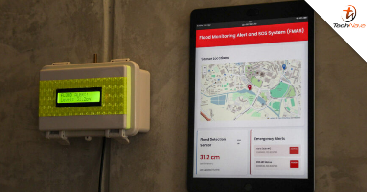 3 students from UTM won an international award for their Flood Monitoring Alert & SOS System
