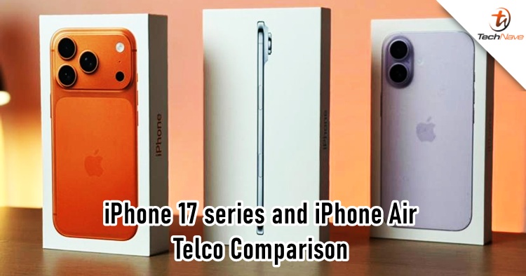 iPhone 17 series and iPhone Air offer comparison from CelcomDigi, Maxis, U Mobile and Yes