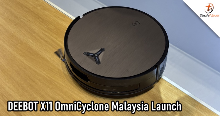 ECOVACS DEEBOT X11 Malaysia release - 6400mAh battery and AI-driven features, priced at RM5099