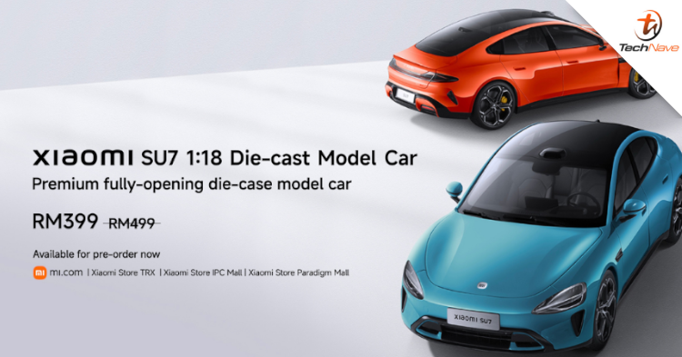 You can now own the Xiaomi SU7 and Xiaomi SU7 Ultra EV from RM399 - But they are only Die-cast model cars