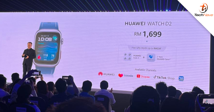 HUAWEI Watch D2 Malaysia release - 1.82-inch AMOLED, 1500nits brightness and more from RM1699