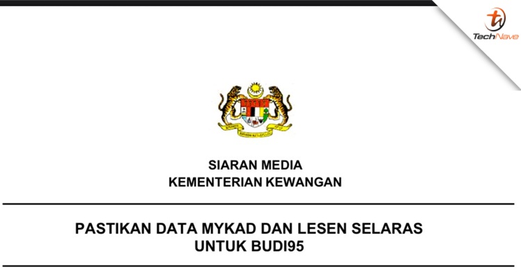 Government says make sure your MyKad and driving license details match before using BUDI95