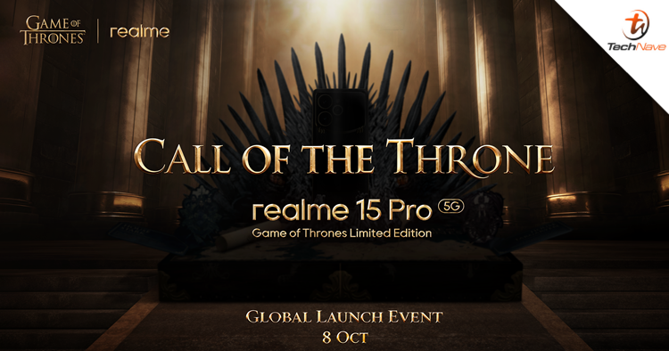 The realme 15 Pro Game of Thrones Limited Edition set to launch on 8 October 2025