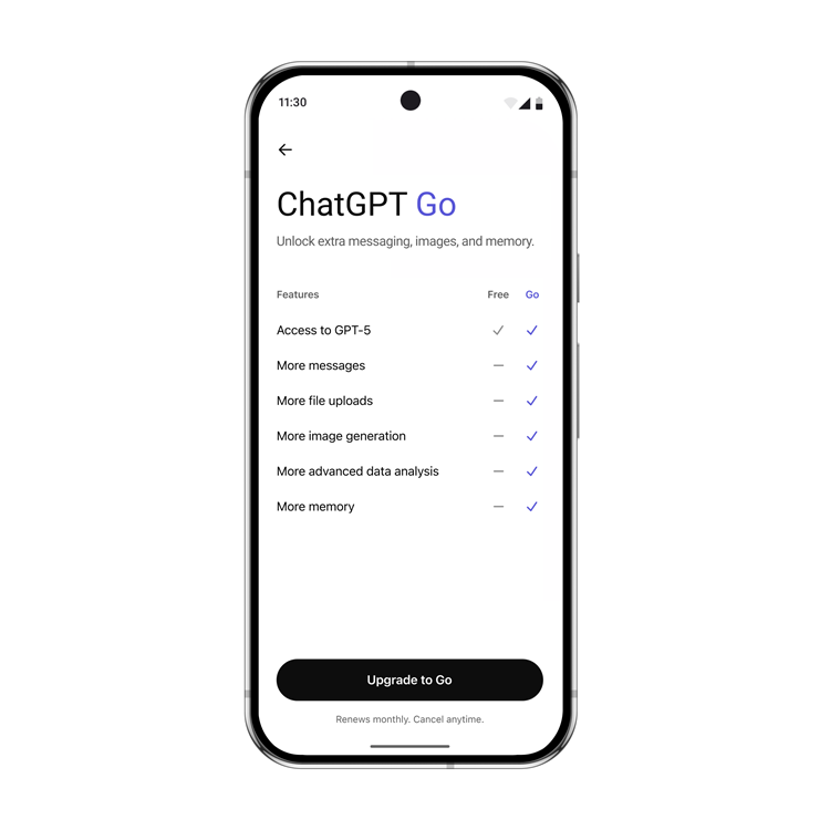 OpenAI launches ChatGPT Go in Malaysia, priced at RM38.99 per month ...