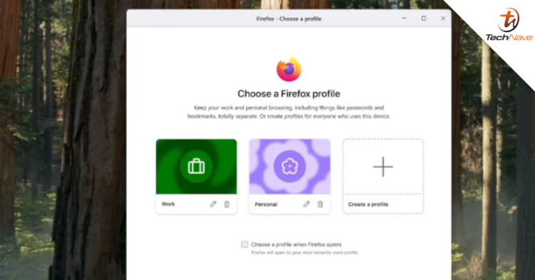 Mozilla introduces the Profile Support feature to Firefox