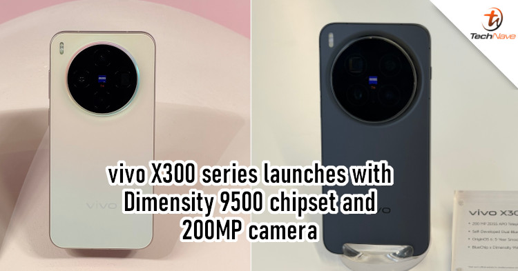 vivo X300 and X300 Pro China release - 200MP Telephoto and Dimensity 9500, starting price at ~RM2613