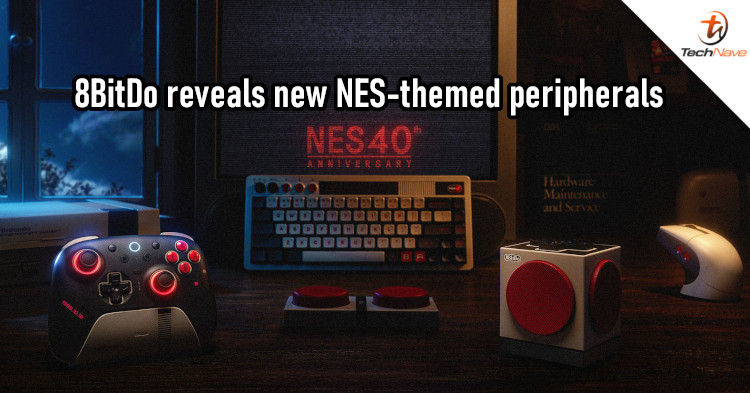8BitDo unveils NES-themed peripherals for 40th NES anniversary