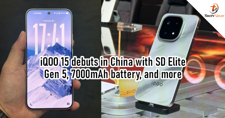 iQOO 15 release - Snapdragon 8 Elite Gen 5 chipset, 144Hz display, 7000mAh battery, 100W fast charging, and more from ~RM2490