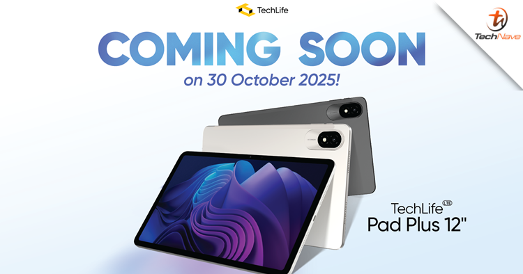 TechLife set to launch the Pad Plus 12" LTE on 30 October 2025 in Malaysia