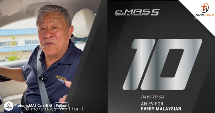 Proton teased e.MAS 5 launch date, set for 30 October 2025 in Malaysia