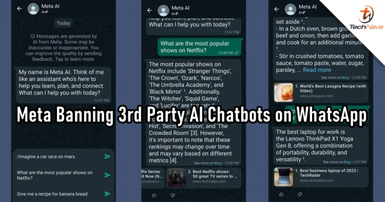 Meta to ban rival AI chatbots from WhatsApp starting January 2026