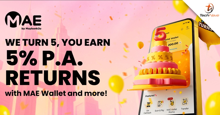 Maybank celebrates 5 years of MAE App with 5% p.a. return